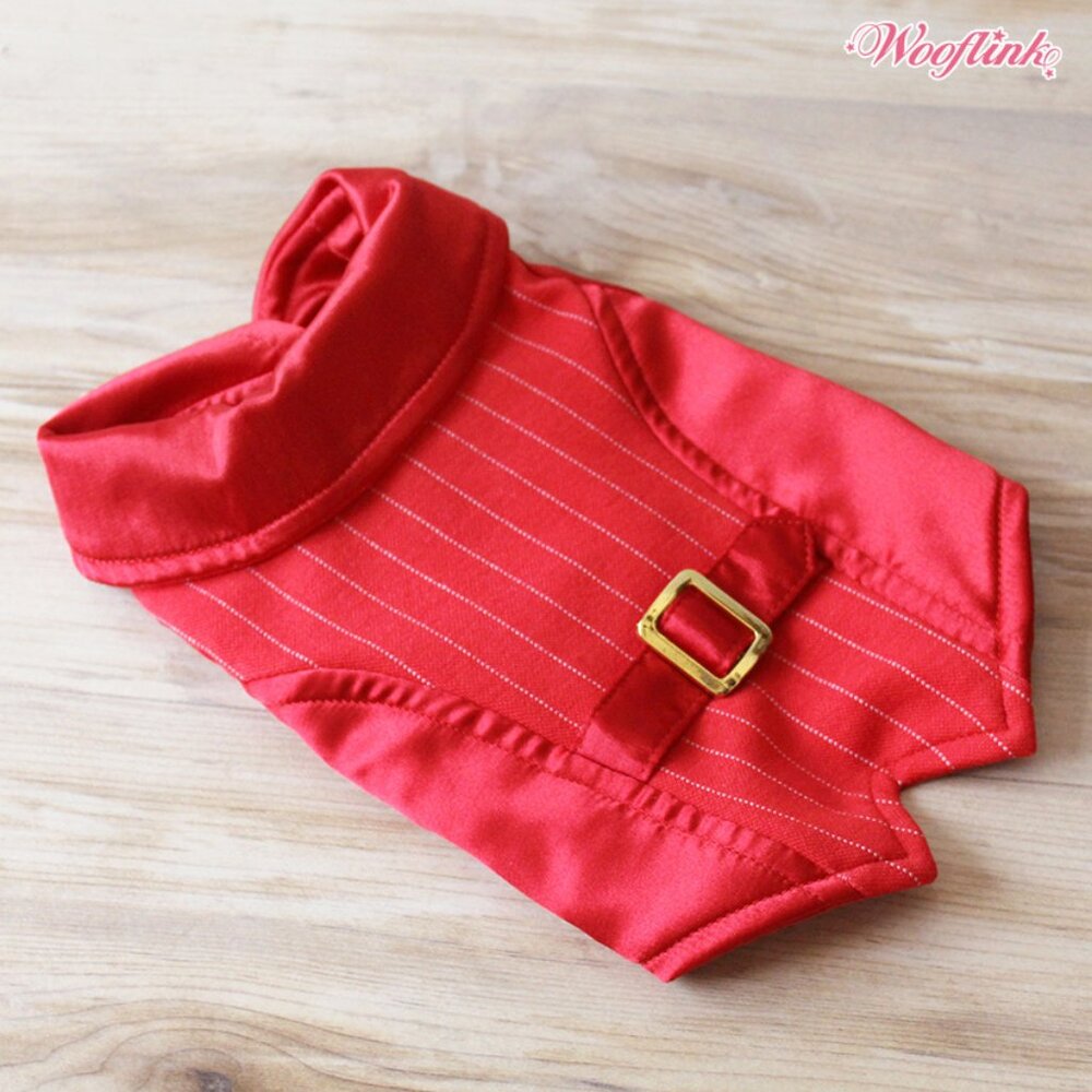 Holiday Season Vest by Wooflink - RED Size 2